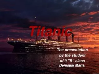 titanic