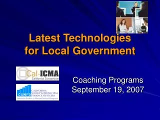 Latest Technologies for Local Government