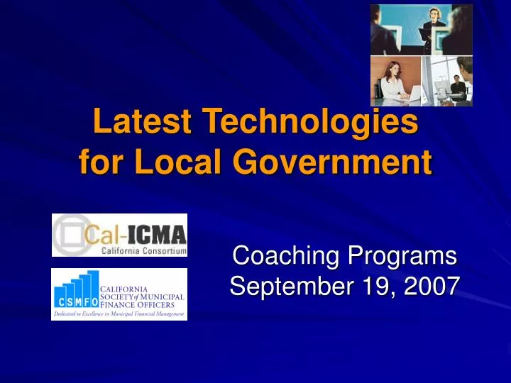 latest technologies for local government
