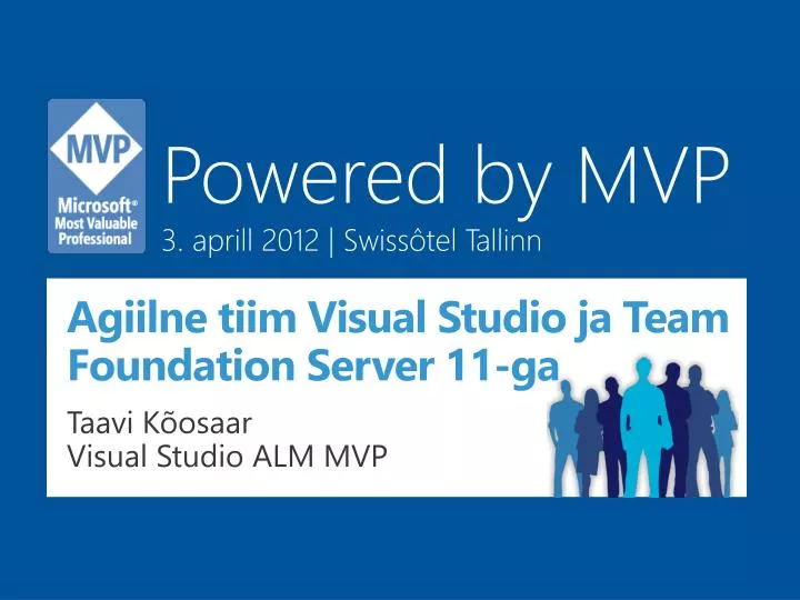 agiilne tiim visual studio ja team foundation server 11 ga
