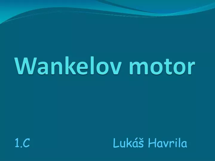 wankelov motor