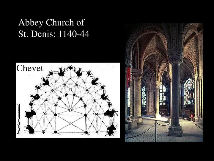 abbey church of st denis 1140 44