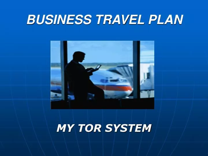 business travel plan