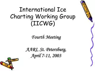 International Ice Charting Working Group (IICWG)