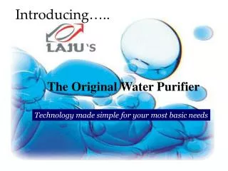 The Original Water Purifier