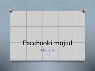 facebooki m jud