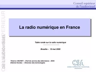 la radio num rique en france