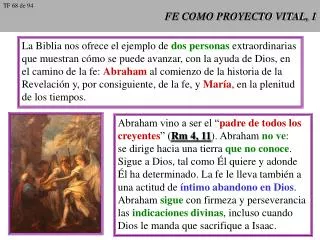 fe como proyecto vital 1