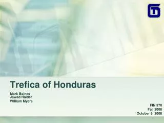 trefica of honduras