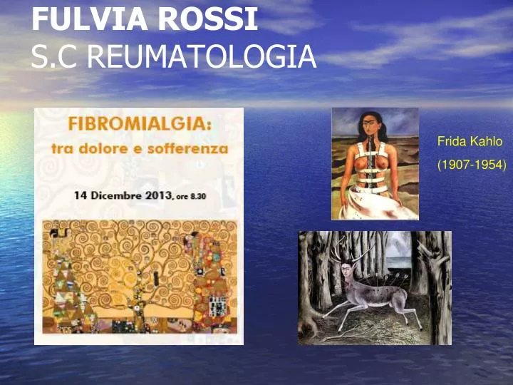 fulvia rossi s c reumatologia