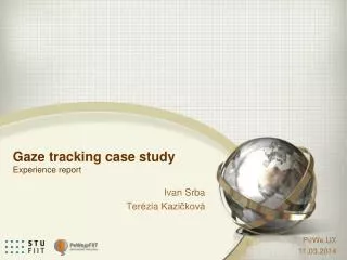 gaze tracking case study ex perience report