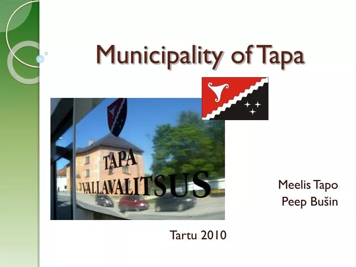 municipality of tapa