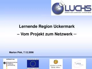 lernende region uckermark vom projekt zum netzwerk