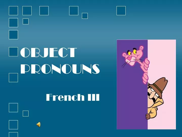 object pronouns