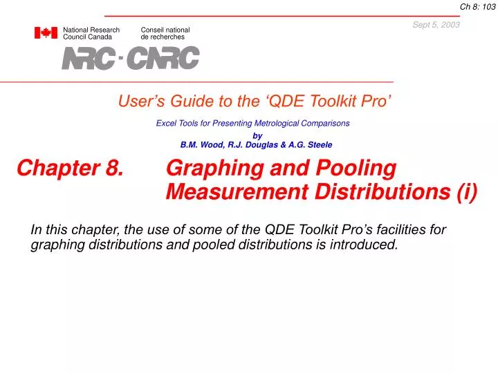 user s guide to the qde toolkit pro