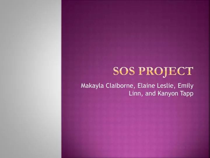 sos project