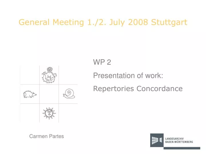 general meeting 1 2 july 2008 stuttgart