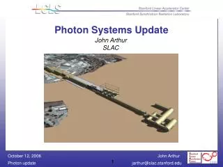 Photon Systems Update