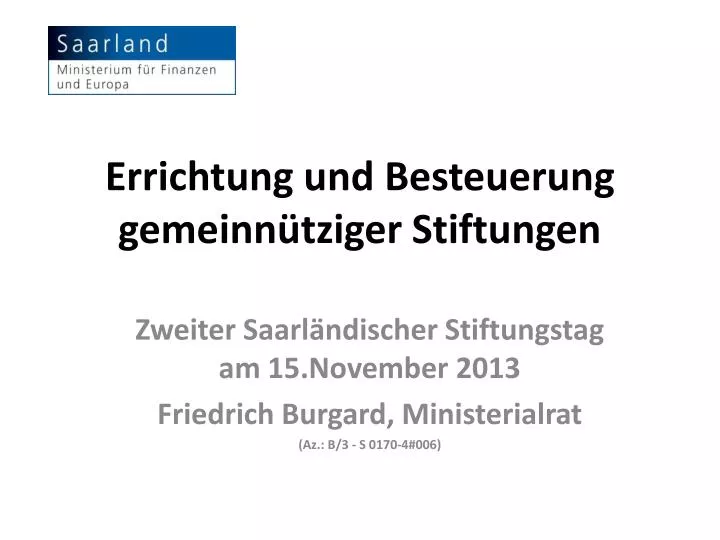 errichtung und besteuerung gemeinn tziger stiftungen