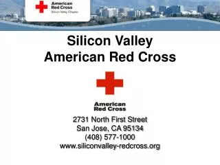 Silicon Valley American Red Cross