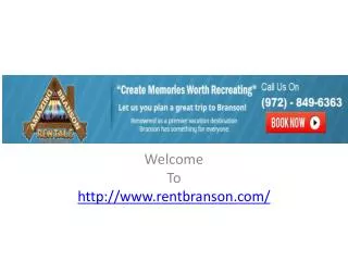Branson Vacation Rentals On The Lake
