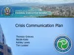 Crisis Communication Plan - slide 1