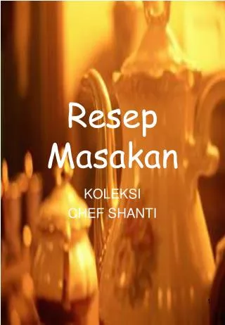 resep masakan