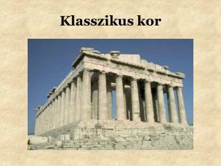 klasszikus kor