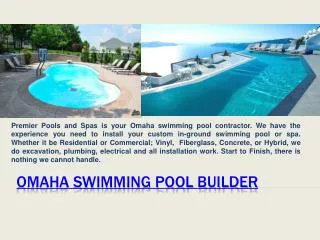 Swimming Pool Installer