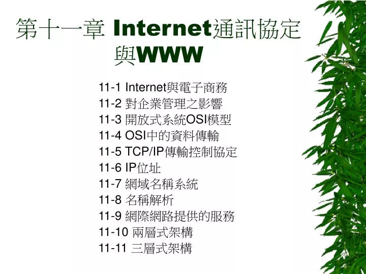internet www