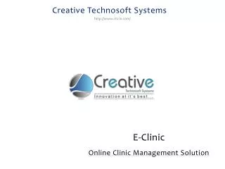 Online Clinic Management Solution