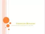 Cristiano Ronaldo - slide 1