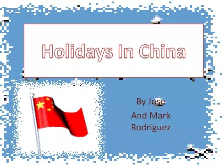 holidays in china
