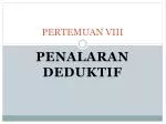 PERTEMUAN VIII - slide 1