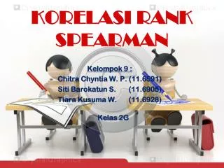 korelasi rank spearman