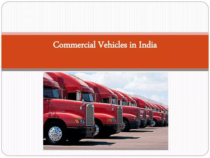 commercial vehicles in india