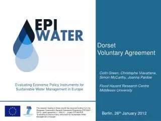 Dorset Voluntary Agreement