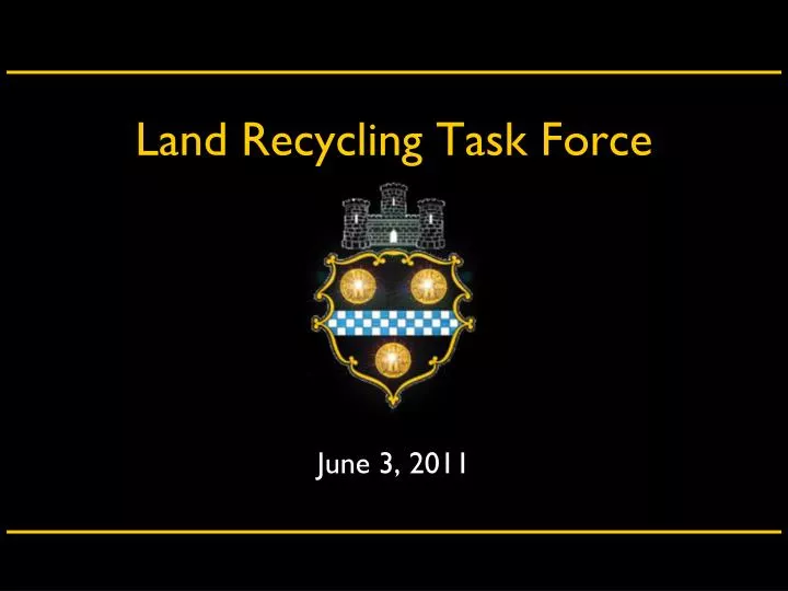 land recycling task force