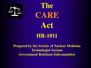 What is the CARE Act?