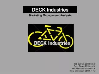 DECK Industries