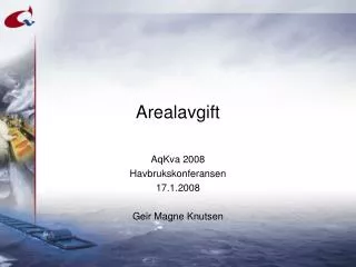 arealavgift