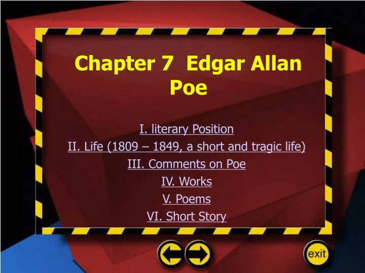 chapter 7 edgar allan poe