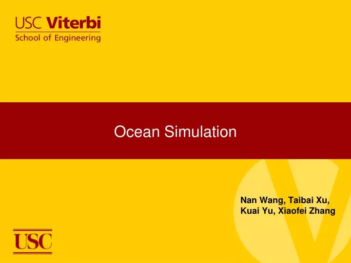ocean simulation