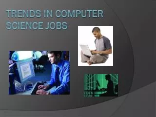 Trends in computer science jobs