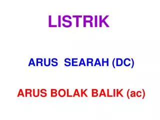 listrik