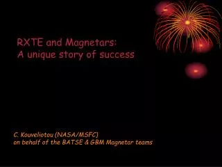 RXTE and Magnetars: A unique story of success