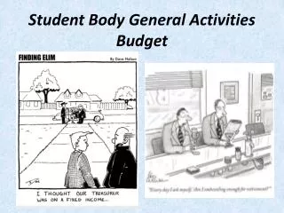 Student Body General Activities Budget