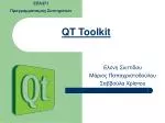 QT Toolkit - slide 1