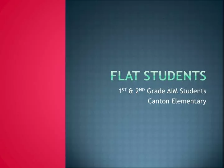 flat students