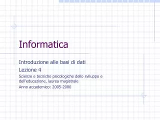 informatica